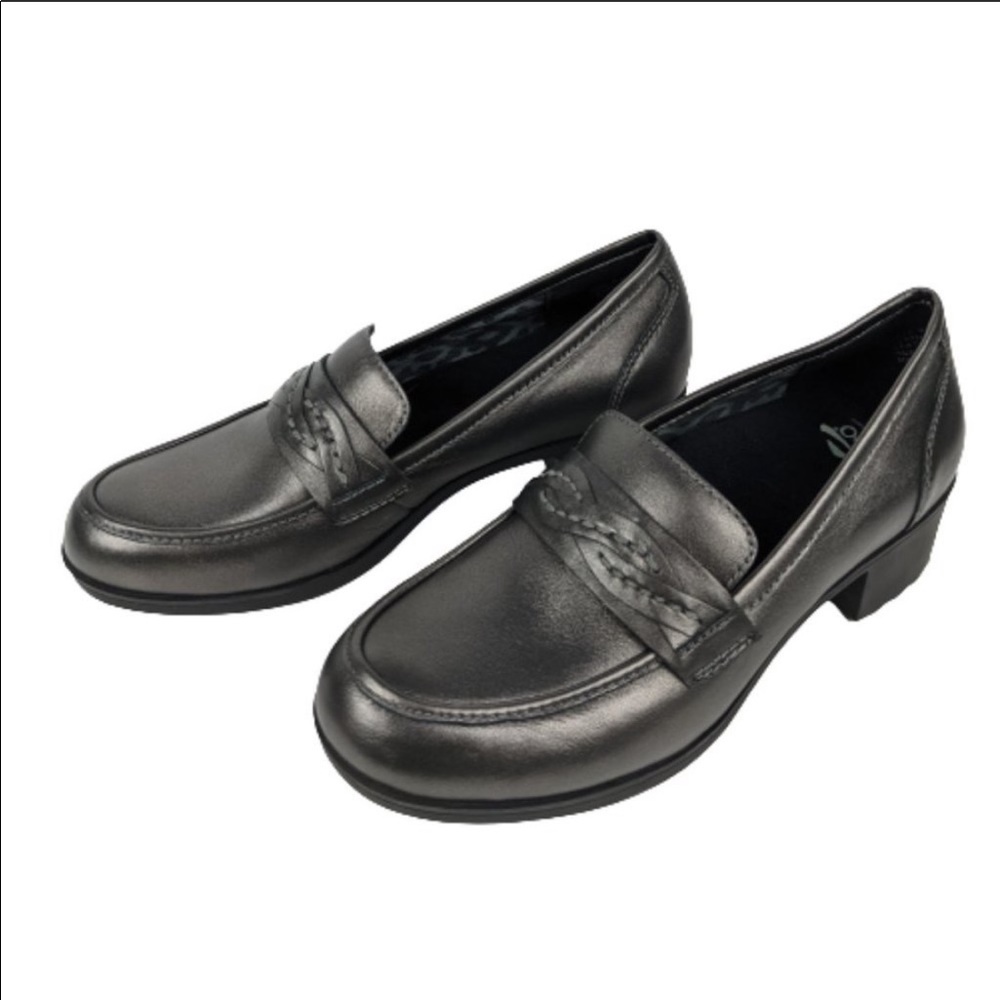 Abeo Pro Jade Loafer Heels Leather Black 8